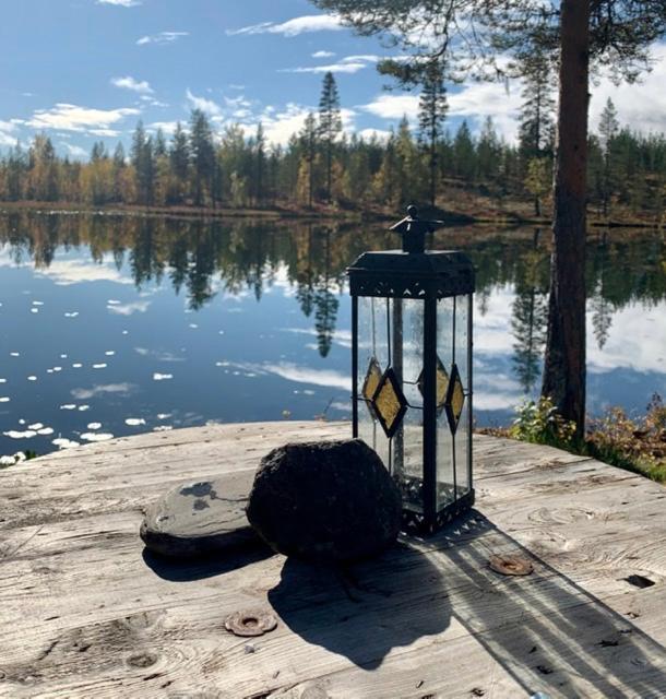 Off-Grid Cabin In Nattavaara Lapland Bagian luar foto