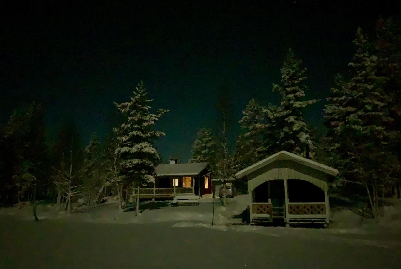 Off-Grid Cabin In Nattavaara Lapland Bagian luar foto