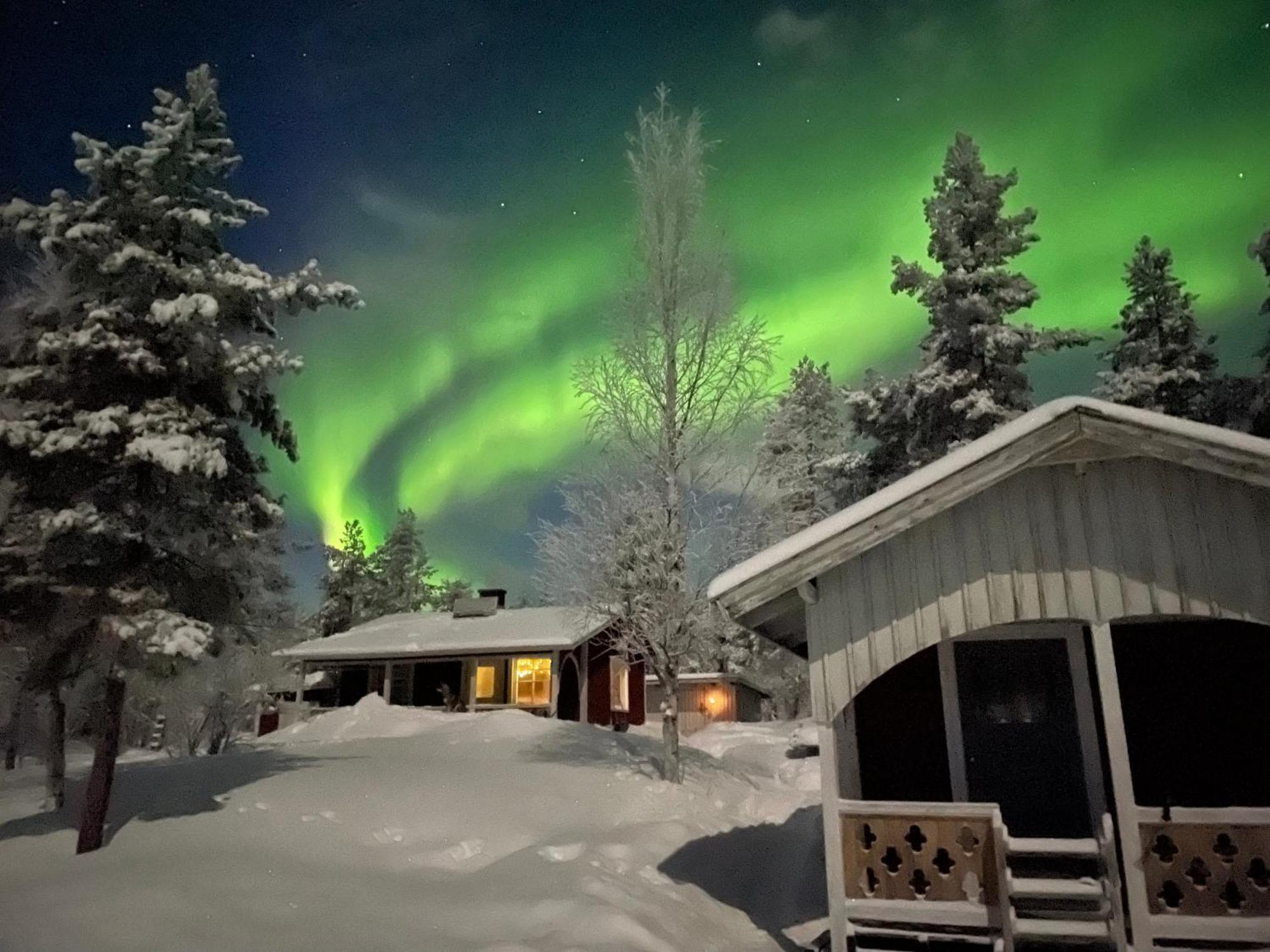Off-Grid Cabin In Nattavaara Lapland Bagian luar foto